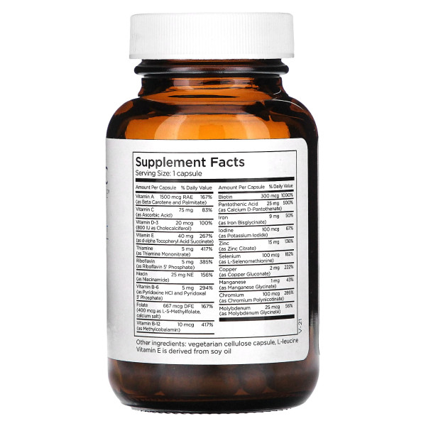 Мультивітаміни для дітей, Little One, Children's Multivitamin, Metabolic Maintenance, 90 капсул