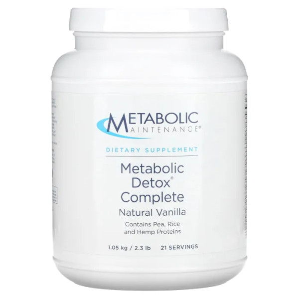 Метаболічний очищающий комплекс, Metabolic Detox Complete, Metabolic Maintenance, 1,05 кг