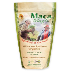 Мака, корінь, органік, порошок, Maca Magic Maca Root, 1000 г