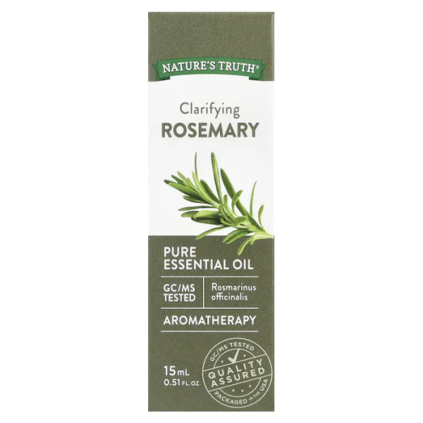 Ефірне масло розмарину, Clarifying Rosemary, Nature's Truth, очищаюче, 15 мл