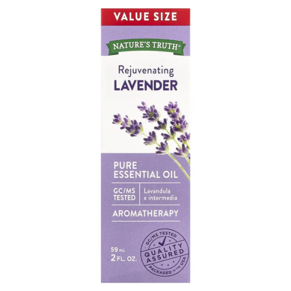 Ефірна олія лаванди, Rejuvenating Lavender, Nature's Truth, 59 мл