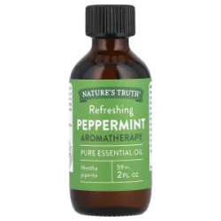 Эфирное масло перечной мяты, Refreshing Peppermint Nature's Truth, освежающее, 59 мл