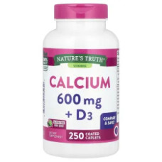 Кальций и витамин D3, Calcium+D3 Nature's Truth, 250 таблеток