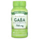 ГАМК, гамма-аміномасляна кислота, Gaba, Nature's Truth, 750 мг, 60 капсул швидкого вивільнення