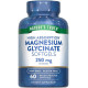 Магній гліцинат, Magnesium Glycinate (Mag Set), Nature's Truth, з високим ступенем засвоєння, 250 мг, 60 гелевих капсул