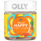 Підтримка настрою, з вітаміном D та шафраном, Hello Happy, OLLY, тропічний зинг, 60 жувальних цукерок