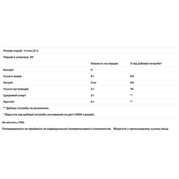 Натуральний цукрозамінник, Lakanto, Saraya, білий, з плодів ченця з ериритолом, 30 стиків по 3 г