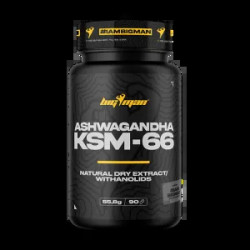 Ашваганда KSM-66, BigMan Ashwandha KSM-66, 90 рослинних капсул