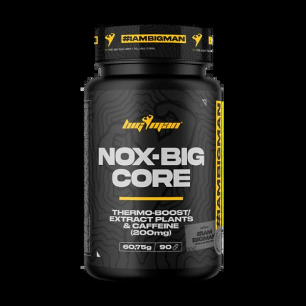 Зниження ваги, термогенна формула, Nox-Big Core, BigMan, 90 рослинних капсул