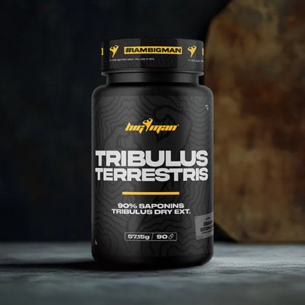 Трибулус Теретріс, Tribulus Terrestris, BigMan, 1500 мг, 90 капсул