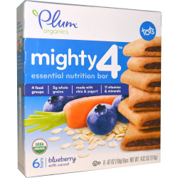 Детское печенье, Tots Plum Organics, 6 шт по 19 г