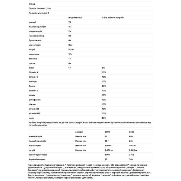 Дитяче печиво, Tots, Plum Organics, 6 шт по 19 г