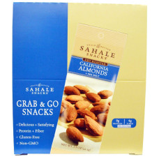 Солоний мигдаль Каліфорнія, Grab & Go Snacks Sahale Snacks, 9 пакетів по 42,5 г
