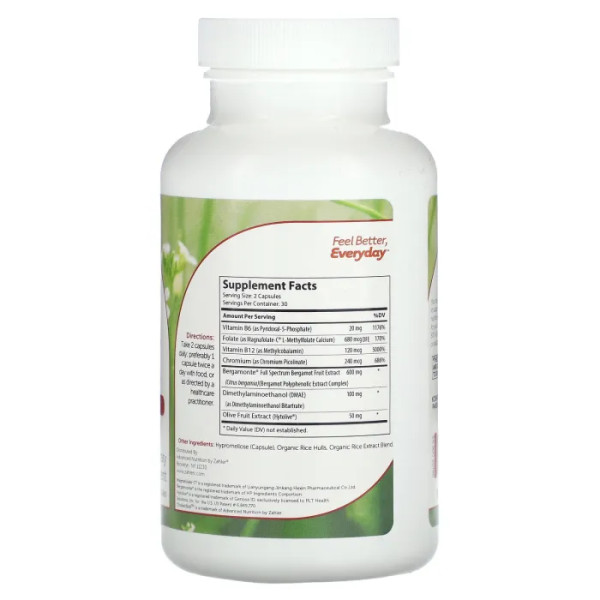 Контроль рівня холестерину, CholestStall, Zahler, покращена формула, 60 капсул