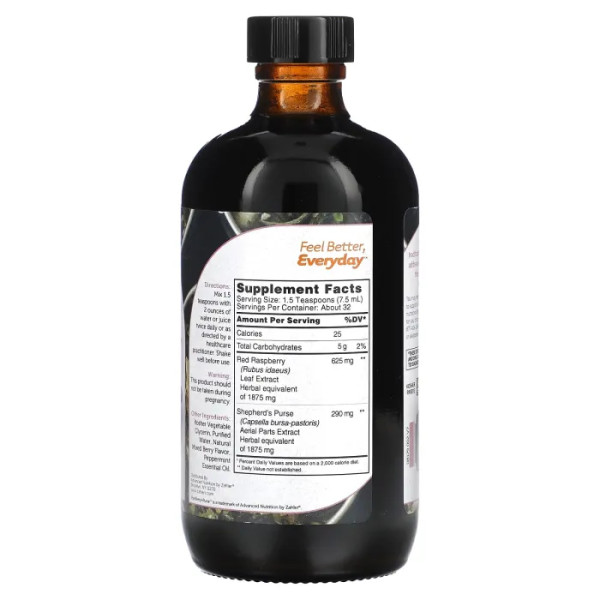 Нормалізація менструальних кровотеч, PureBerry + Purse, Zahler, для жінок, 236,6 мл