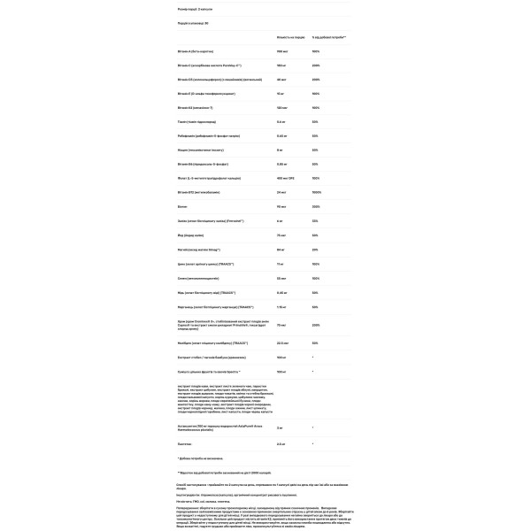 Мультивітаміни + підтримка волосся, шкіри та нігтів, Beauty, Daily Multivitamin, Zahler, з аравою та кремнієм, 60 капсул