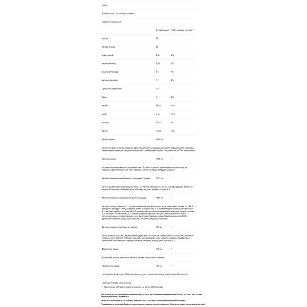 Зелена їжа, Phytoberry Greens Superfood, Biophix, порошок, ягідний смак, 300 г