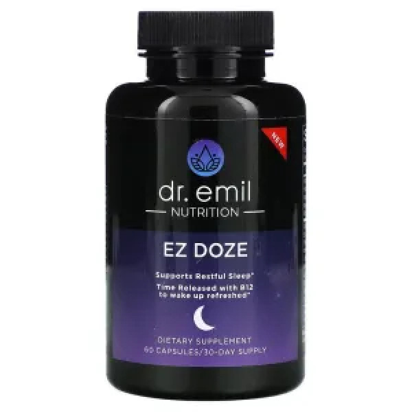 Підтримка сну, EZ DOZE, Dr. Emil Nutrition, 60 капсул