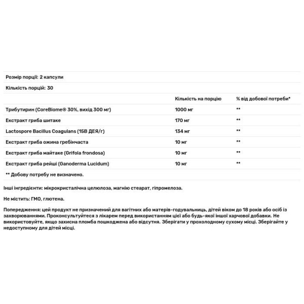Підтримка здоров'я кишківника, Total Gut Complex, Dr. Emil Nutrition, 60 капсул