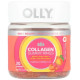 Пептиди колагену, біоактивні, Collagen Gummy Rings, OLLY, персиковий белліні, 30 жувальних цукерок.