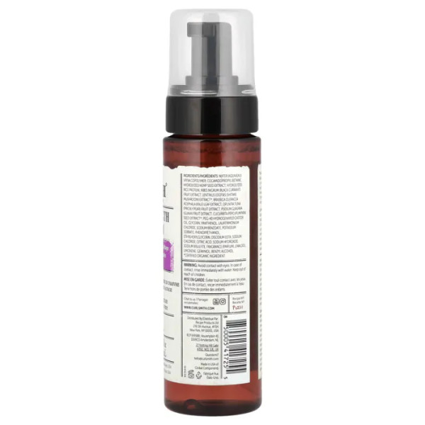 Піна для укладання кучерявого та хвилястого волосся, Bouncy Strength Volume Foam, Curlsmith, м'якої фіксації, 222 мл