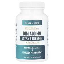 DIM 400 мг екстра сила, SMNutrition DIM, 90 капсул