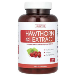Глід екстракт 4:1, Hawthorn Extract Healths Harmony, 120 капсул