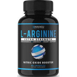 L-аргінін 1200 мг, сильний екстра, L-Arginine Havasu Nutrition, 60 капсул
