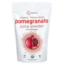 Органічний гранат, сублімований порошок, Micro Ingredients Freeze-Dried Pomegranate, 454 г