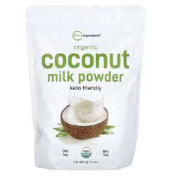 Кокосове молоко органічне порошок, Micro Ingredients Coconut Milk, 907 г