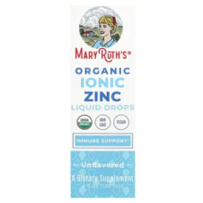 Цинк органические ионные капли без вкуса, MaryRuth's Organic Ionic Zinc, 120 мл