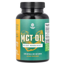 Олія MCT, MCT Oil Nature's Craft, 120 гелевих капсул