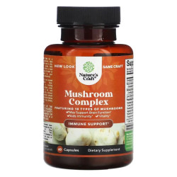 Грибной комплекс, Nature's Craft Mushroom Complex, 60 капсул