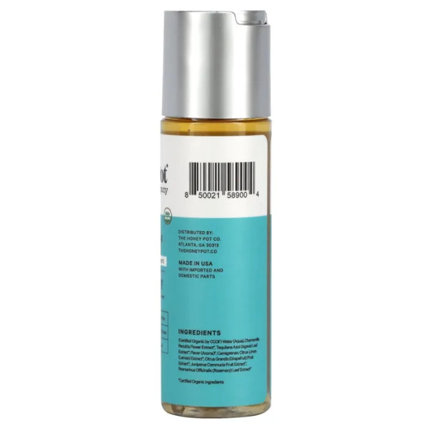 Лубрикант, Organic Moisturizing Lubricant With Agave Extract, The Honey Pot Company, зволожуючий, органік, з екстрактом агави, 59 мл