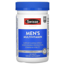 Мультивітаміни для чоловіків, Swisse Ultivite Men's Multivitamin, 120 таблеток