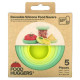 Набір банок Reusable Silicone Food Savers, Food Huggers, багаторазові силіконові, 5 шт.