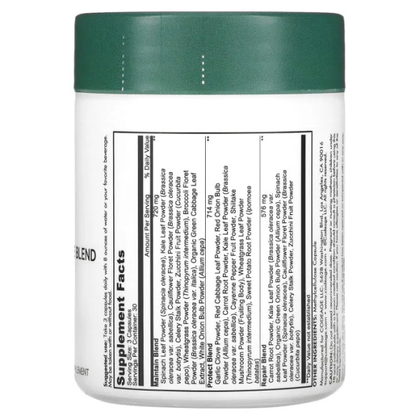 Суперфуд, Instant Food, Easy Veggies, Codeage, овочева суміш на кожен день, 90 капсул