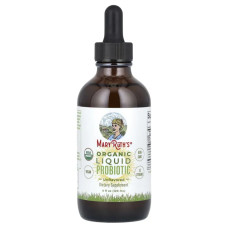 Пробиотик, жидкий, органический, без вкуса, MaryRuth's Organic Liquid Probiotic, 120 мл