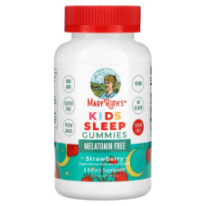 Сон для детей, жевательные, вкус клубника, MaryRuth Organics Kids Sleep Gummies, 60 жевательных конфет
