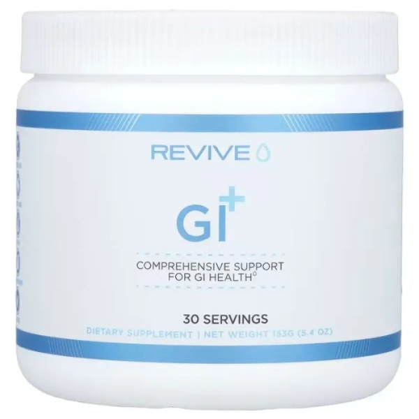 Підтримка здоров'я шлунково-кишкового тракту, GI+, Revive, 153 г