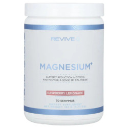 Магній напій, смак малиновий лимонад, Revive Magnesium+, 162 г