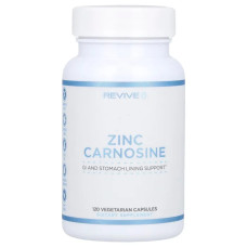 Цинк карнозин, Revive Zinc Carnosine, 120 вегетаріанських капсул