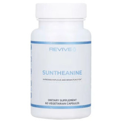 L теанин Suntheanine, Revive Suntheanine, 60 вегетарианских капсул