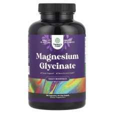 Магній гліцинат, Nature's Craft Magnesium glycinate, 180 капсул (100 мг у капсулі)