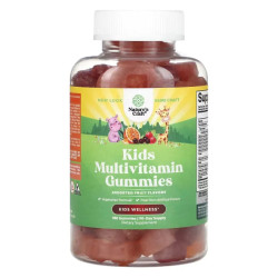 Мультивитамины для детей, Nature's Craft Kids Multivitamin Gummies, вкус фруктовое ассорти 180 жевательных таблеток