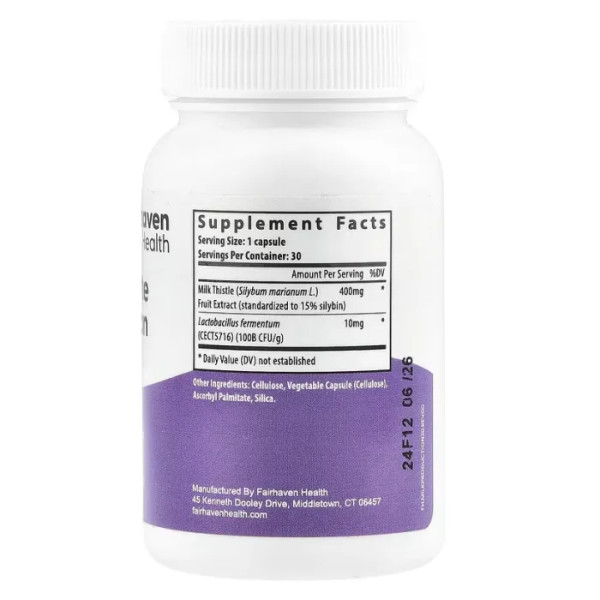 Підтримка лактації, Complete Lactation Support, Fairhaven Health, для здорового потоку та вироблення молока, 30 капсул