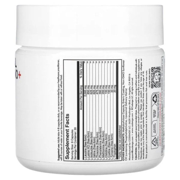 Амінокислоти ліпосомальні +, Liposomal Multi Amino +, Centurion, Codeage, 240 капсул