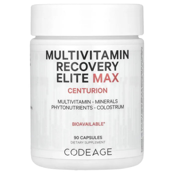 Мультивітаміни, Multivitamin Recovery Elite Max, Codeage, 90 капсул