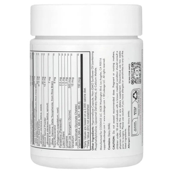 Мультивітаміни, Multivitamin Recovery Elite Max, Codeage, 90 капсул