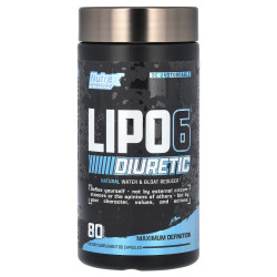 Диуретик, LIPO-6 Diuretic Nutrex Research, 80 капсул